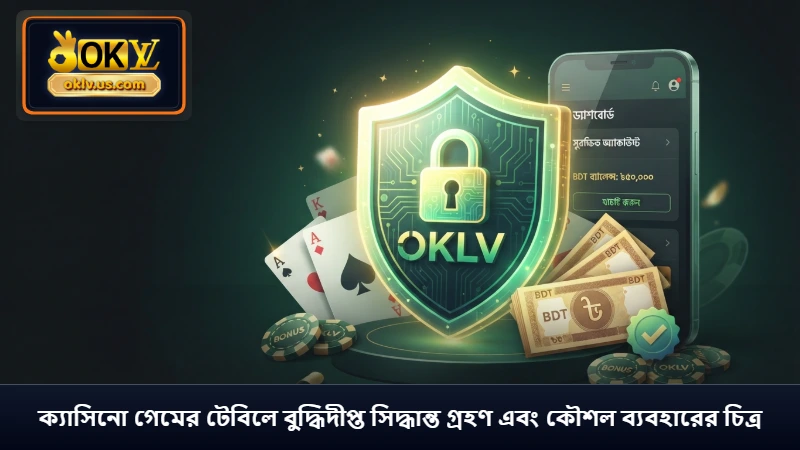 ক্যাসিনো গেমের টেবিলে বুদ্ধিদীপ্ত সিদ্ধান্ত গ্রহণ এবং কৌশল ব্যবহারের চিত্র