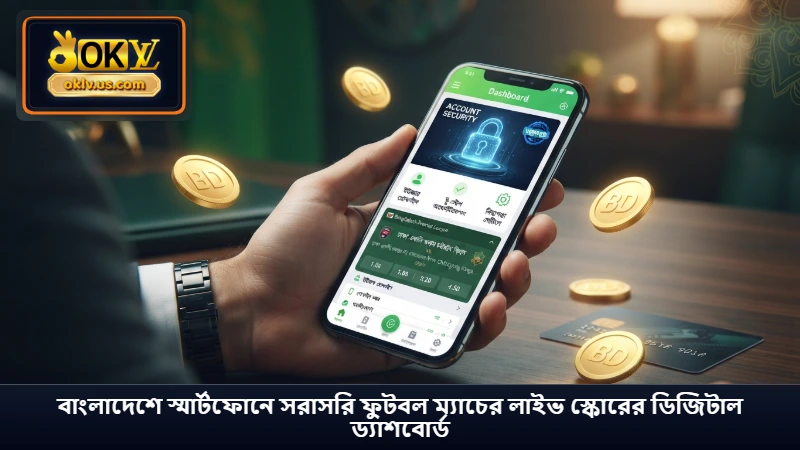 বাংলাদেশে স্মার্টফোনে সরাসরি ফুটবল ম্যাচের লাইভ স্কোরের ডিজিটাল ড্যাশবোর্ড