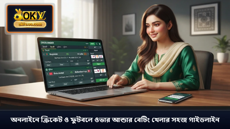 অনলাইনে ক্রিকেট ও ফুটবলে ওভার আন্ডার বেটিং খেলার সহজ গাইডলাইন
